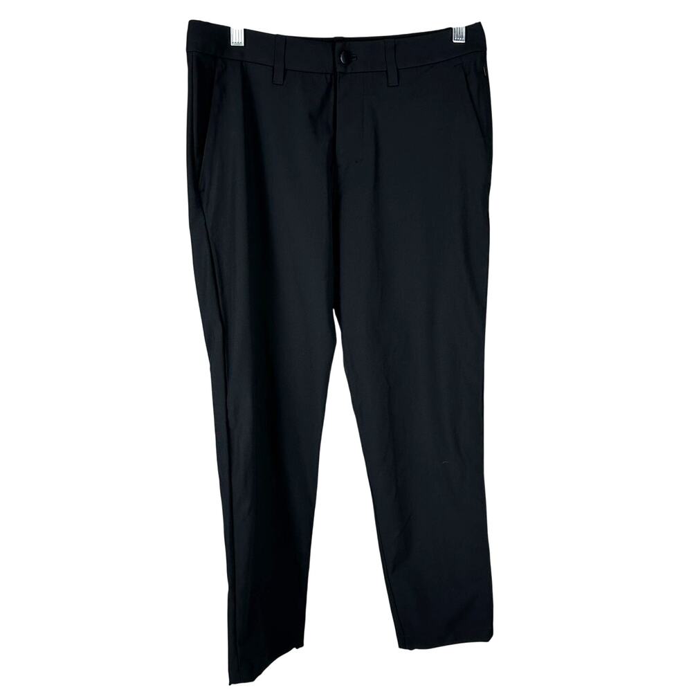 Lululemon ABC Slim-Fit Trouser Warpstreme Black Men's Size 30 x 26 EUC